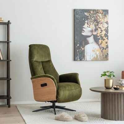 Hjort Superior mekanismituoli vihreä Adore 3210, kuvausmalli